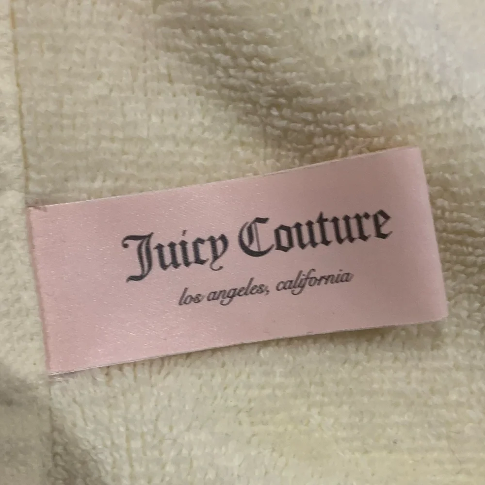 Juicy Couture Striped Red Orange Yellow White Retro Summer Beach Towel
